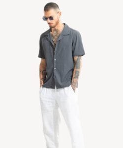 Modern Plaid Flannel Shirt